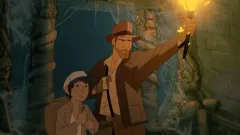 Ukázka toho, jak by vypadal Indiana Jones v animovaném podání