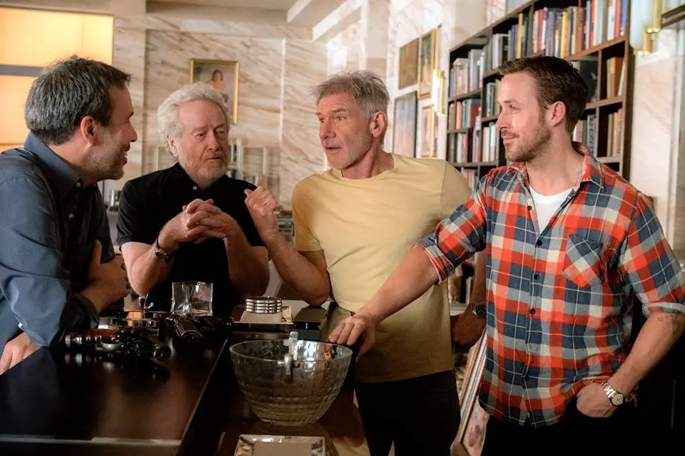 Denis Villeneuve, Ryan Gosling, Harrison Ford, Ridley Scott