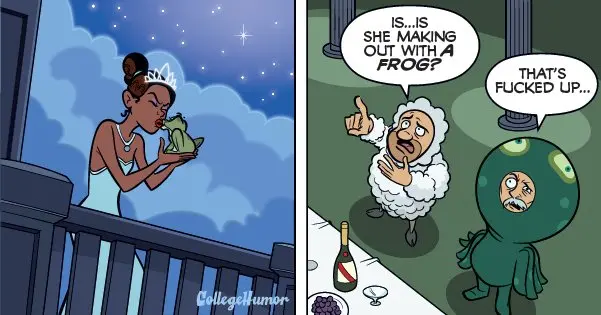 Disneyho pohádky s nadsázkou a špetkou reality – 2. část: Jiný úhel pohledu.