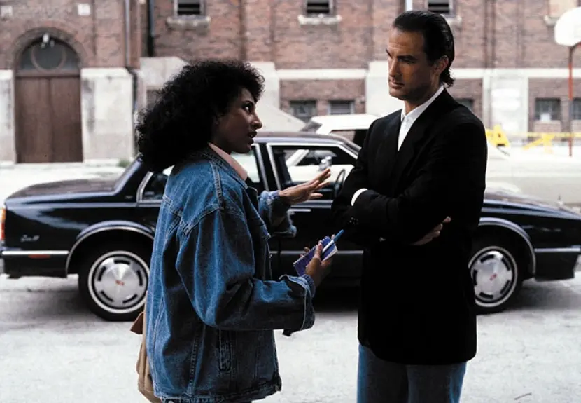 Pam Grier, Steven Seagal