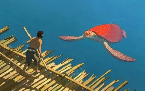Recenze: Červená želva - kreslené artové dílo, v němž se možná souloží se želvou