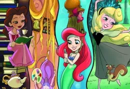 Máte rádi princezny od Disneyho? Existuje o nich úžasný komiks!