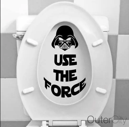 Star Wars: Nadšenci útočí - aneb Ukázka toho, když Síla ovládne koupelnu