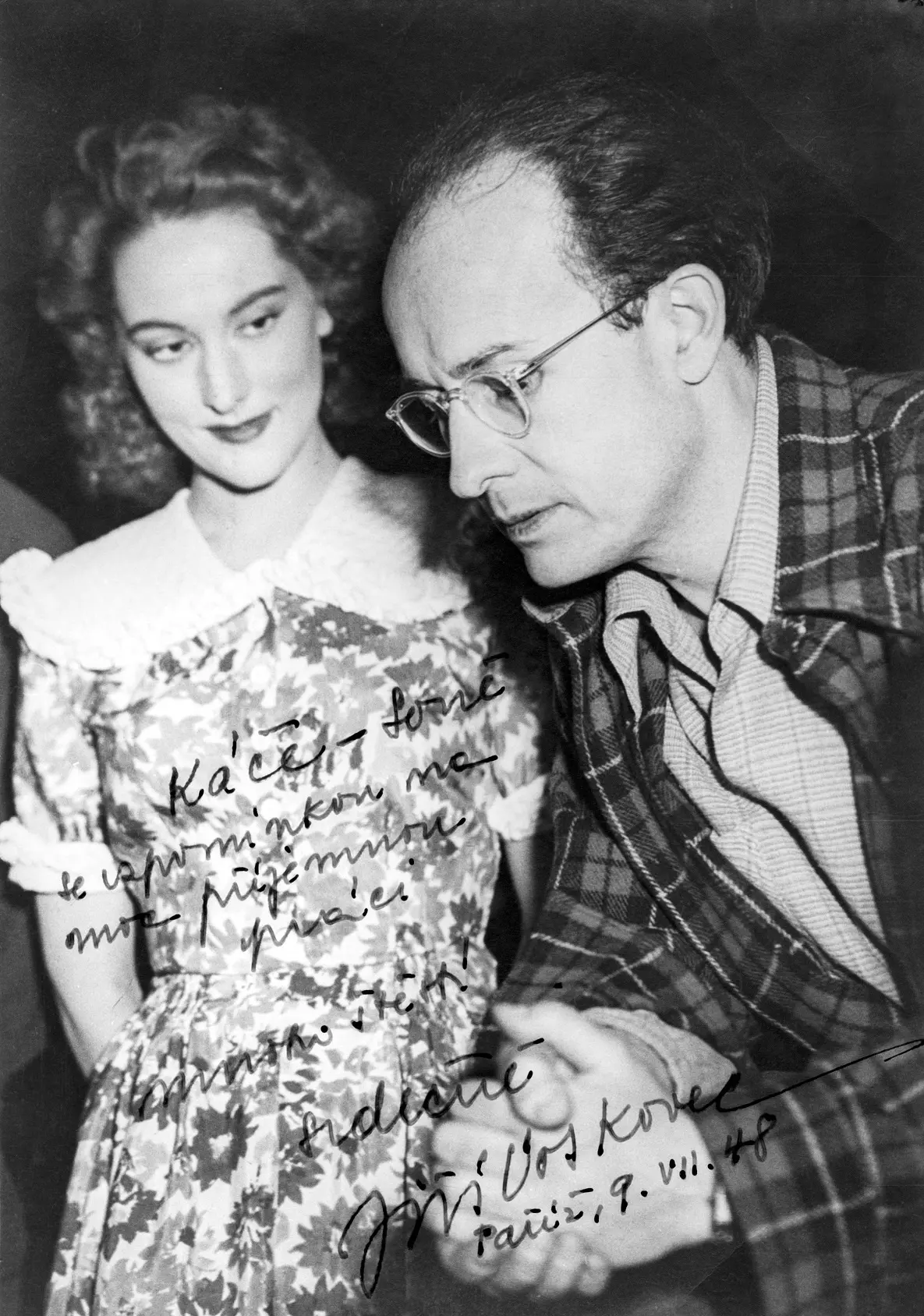 Soňa Červená, Jiří Voskovec