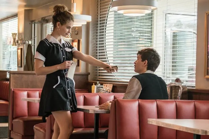 Ansel Elgort, Lily James