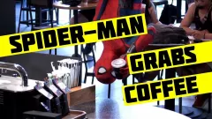 Nejlepší kafe vašeho života? Se Spider-Manem!