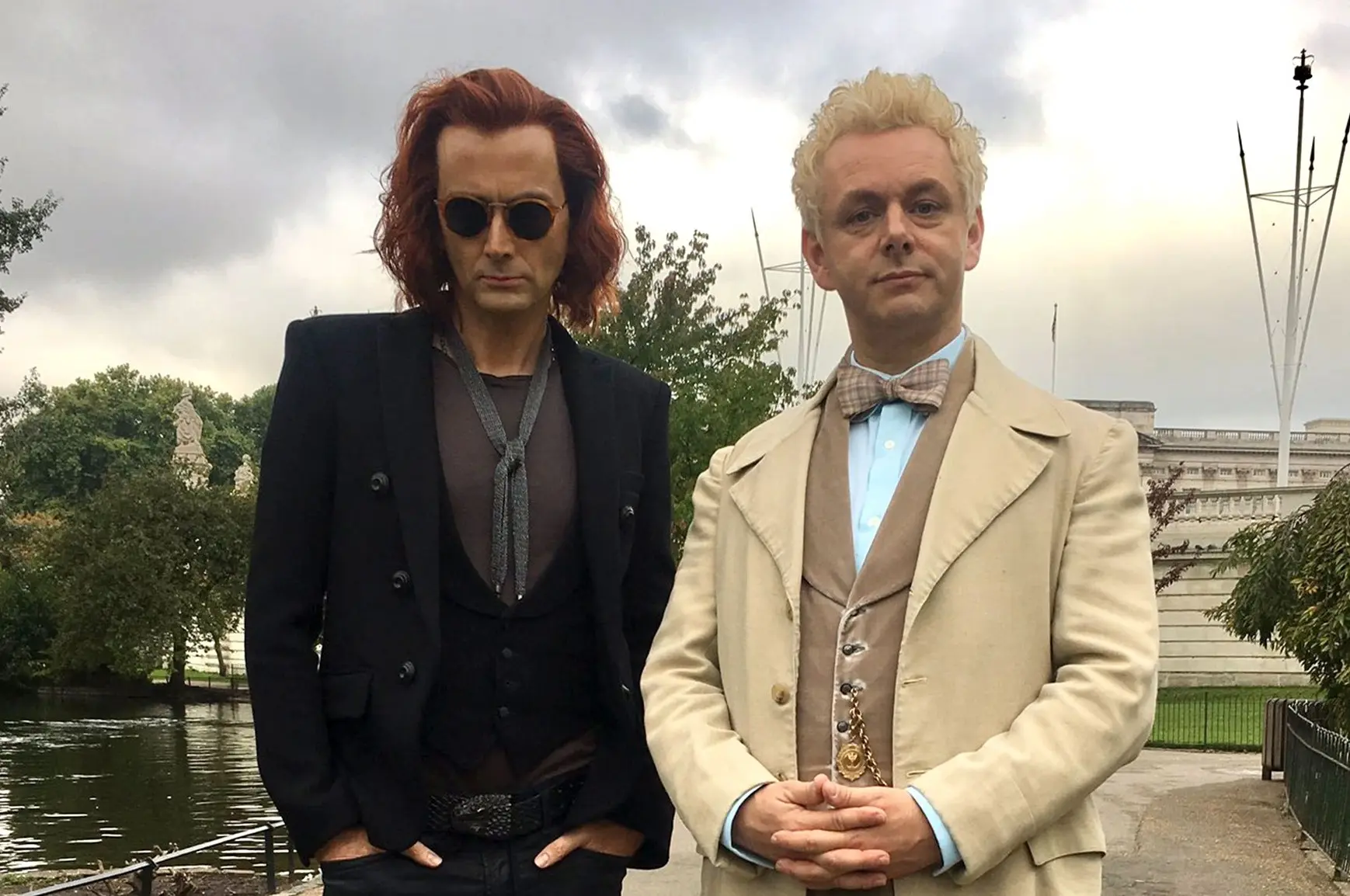 Dobrá znamení: Agenti Pekla a Nebe na první fotce