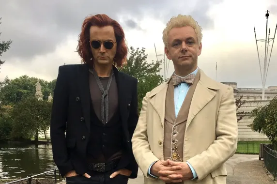 Dobrá znamení: Agenti Pekla a Nebe na první fotce