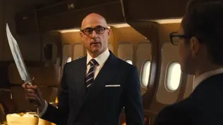 Hororové To se zaleklo špionů Kingsman, Tříska se loučí v kinech ve filmu Po strništi bos