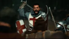 V Praze jim shořely kulisy za 100 milionů. Nyní představují seriál o posledních templářích