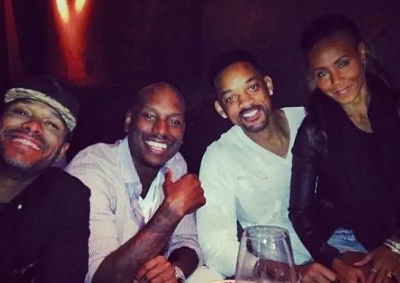 Tyrese Gibson, Will Smith a Jada Pinkett Smith
