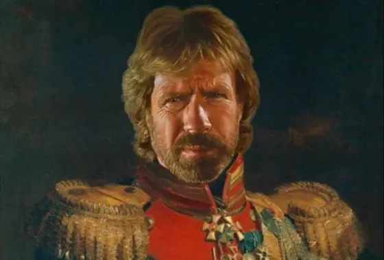 Za každým úspěšným mužem stojí žena, za každým mrtvým mužem je Chuck Norris