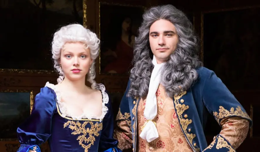 Marie Terezie, arcivévodkyně rakouská, královna uherská a česká, baví televizní diváky