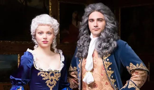 Marie Terezie, arcivévodkyně rakouská, královna uherská a česká, baví televizní diváky