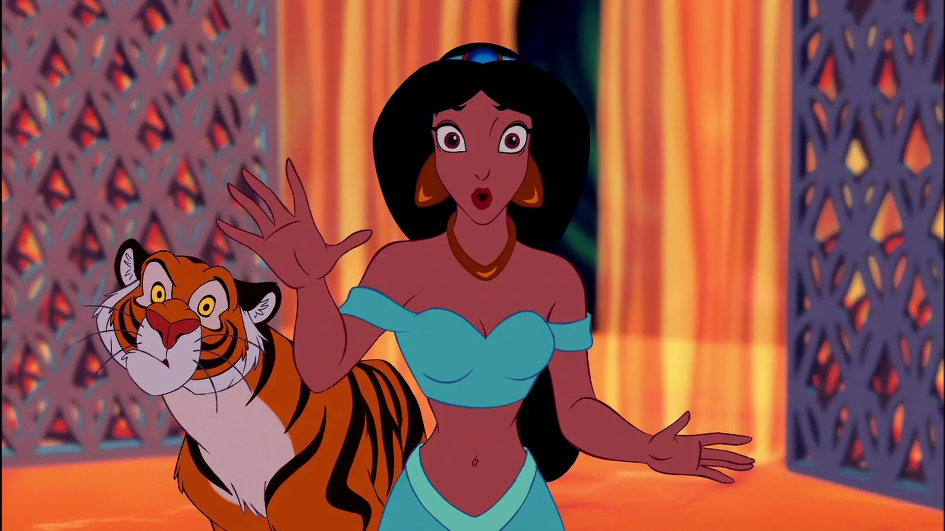 V Hollywoodu mají nový skandál - bílé herce natřeli na place Aladina na hnědo