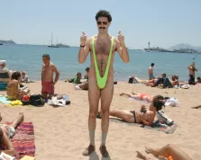 Hledali se, až se našli: Filmový Borat Sacha Baron Cohen a čeští exhibicionisté