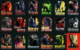 18 úžasných malovaných plakátů z Avengers: Infinty War!