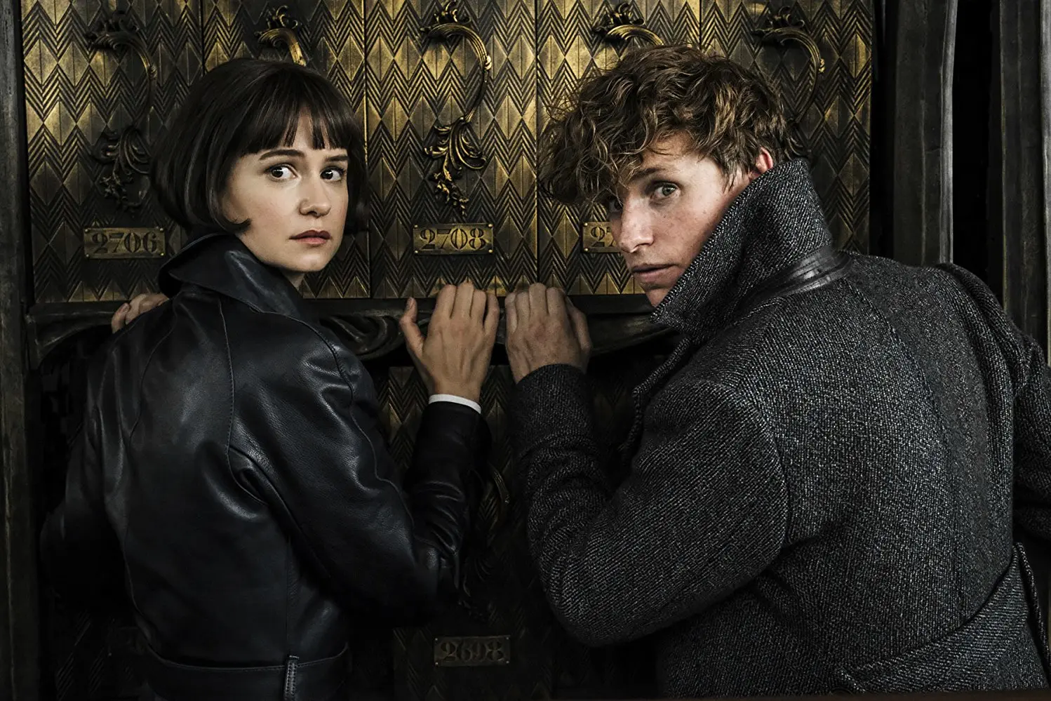 Katherine Waterston, Eddie Redmayne