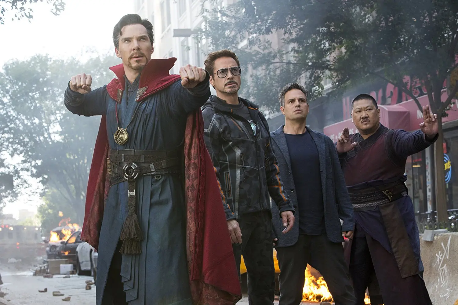 Benedict Cumberbatch, Mark Ruffalo, Benedict Wong, Robert Downey jr.