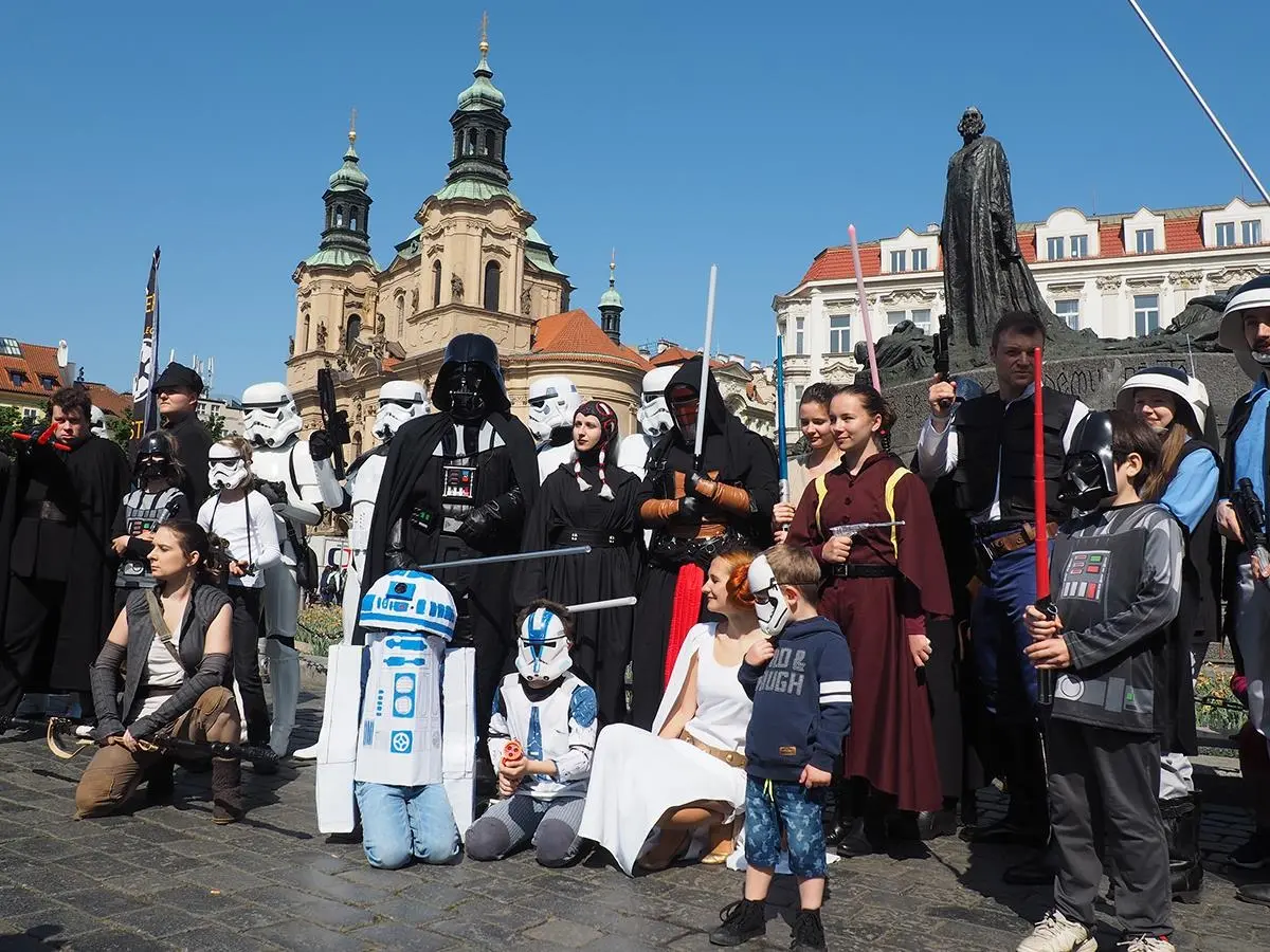 Star Wars v Praze: provokace, uznání od Lucasfilmu a dětská radost