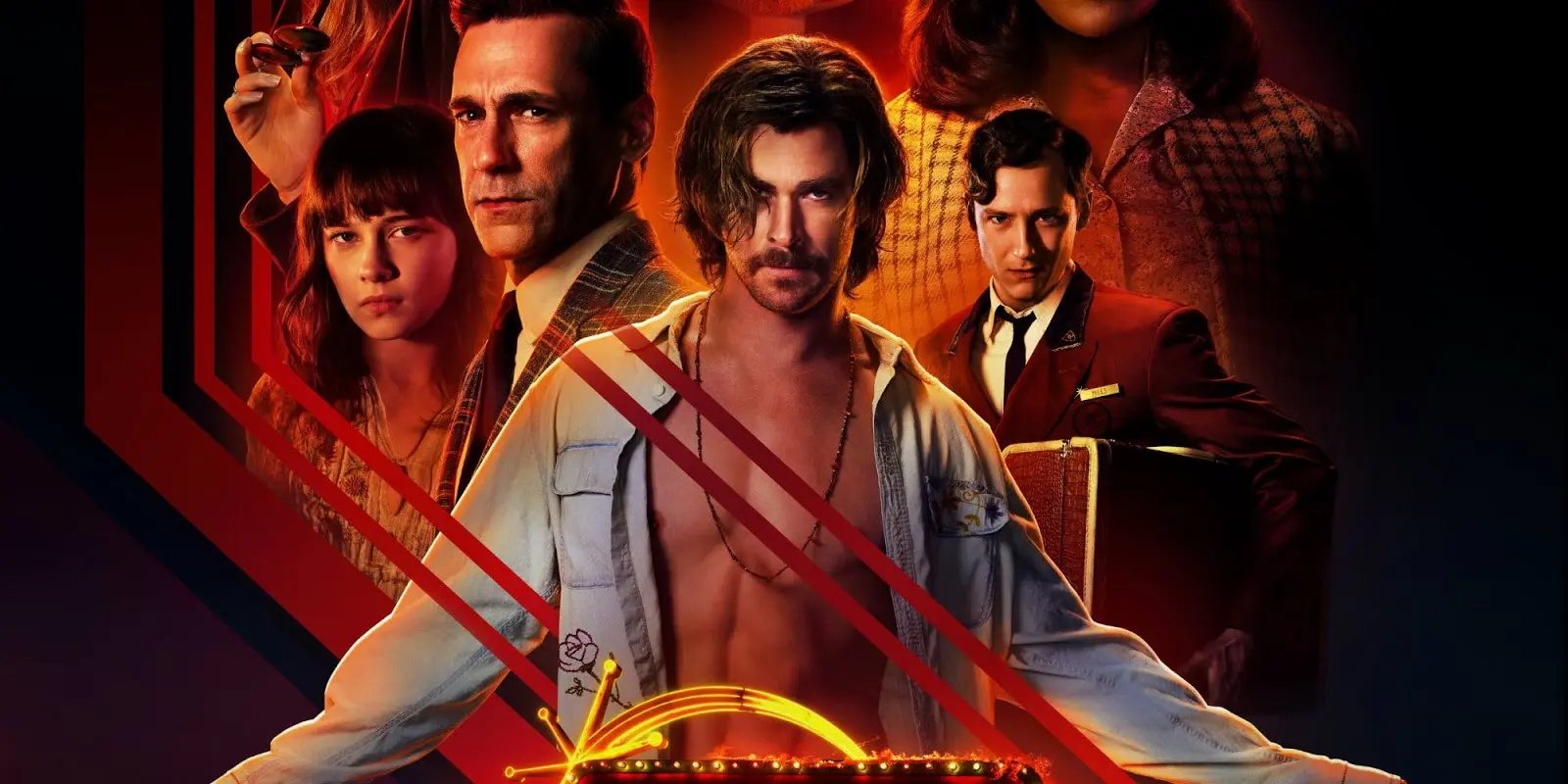 Recenze: Zlý časy v El Royale - hvězdní hosté a vražda v jednom divném hotelu. Chcete vědět víc?