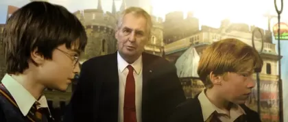 Harry Potter se utká s Milošem Zemanem, Jiřím Ovčáčkem a Andrejem Babišem!
