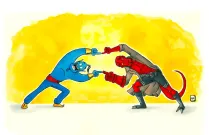 Co vznikne když smícháte kouzelného džina a Hellboye? Koukněte se sami!