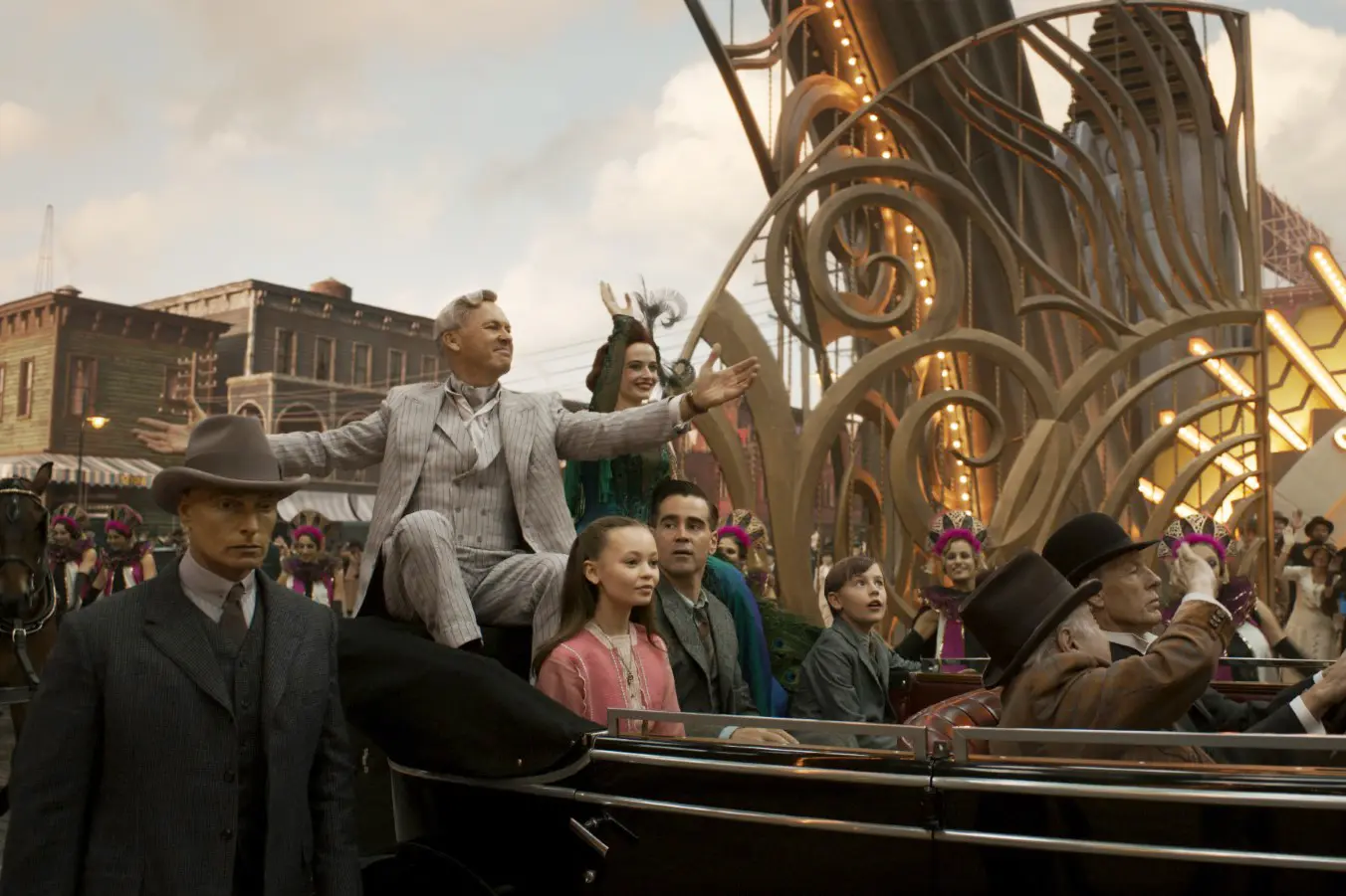 Colin Farrell, Eva Green, Michael Keaton