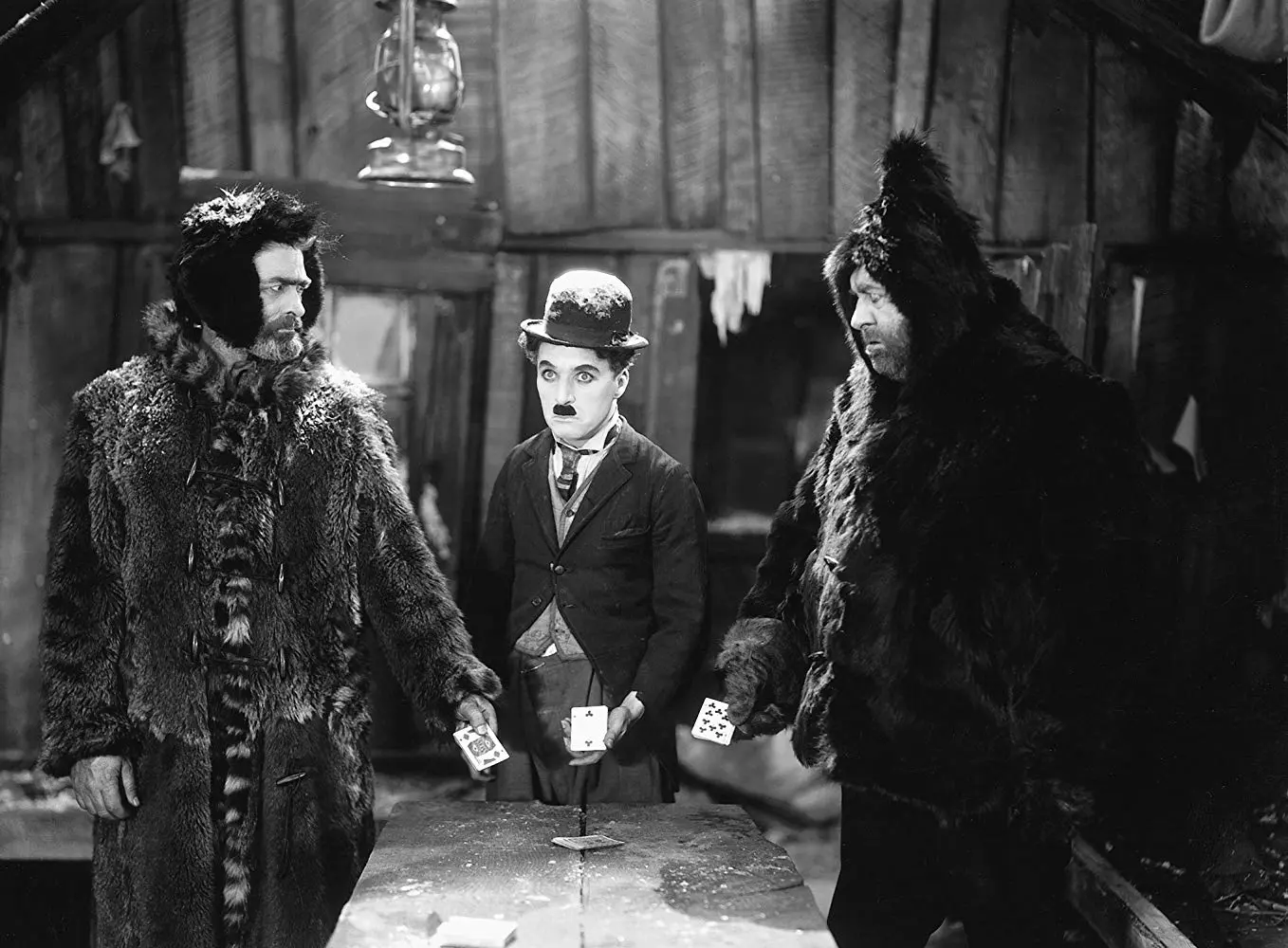 Tom Murray (I), Mack Swain, Charles Chaplin