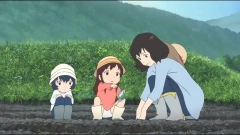 Vlčí děti / Wolf Children (2012): English Trailer