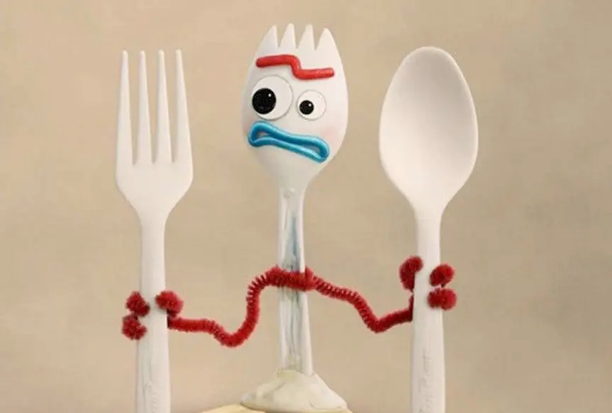 Vystresovaný Forky se stane další hvězdou seriálu pro Disney+