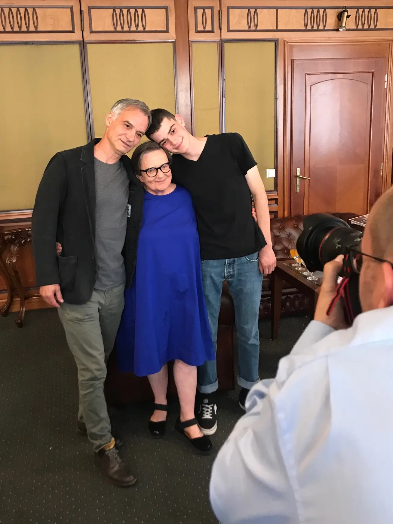 Agnieszka Holland, Josef Trojan, Ivan Trojan