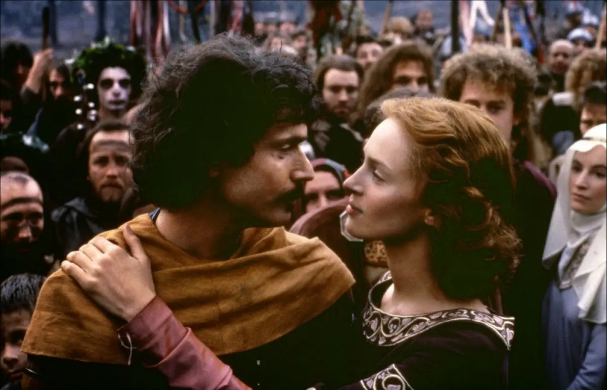 Patrick Bergin, Uma Thurman