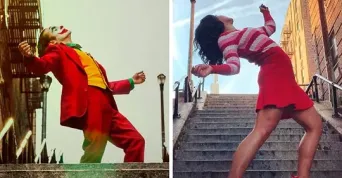 Nová selfie mánie: "Jokerovy schody" jsou oficiálně turistickou atrakcí