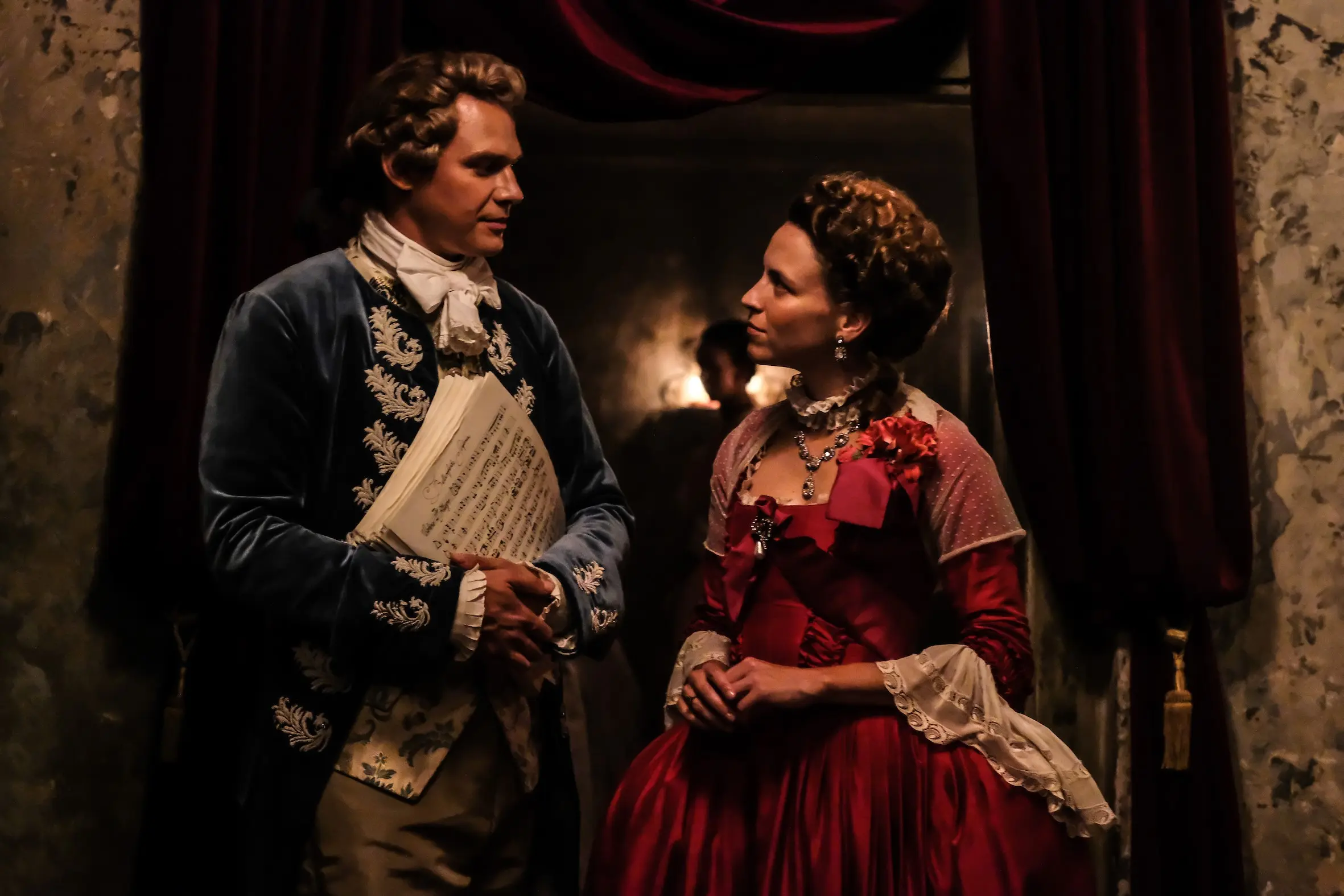 Vojtěch Dyk jako božský Čech, který ovlivnil Mozarta. Filmaři se vrací k natáčení, koronaviru navzdory