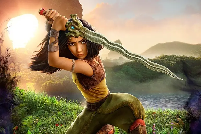 Disneyho průlomový krok. V nové animované pohádce Raya a drak se nezpívá, dívka v nesnázích se musí spolehnout sama na sebe