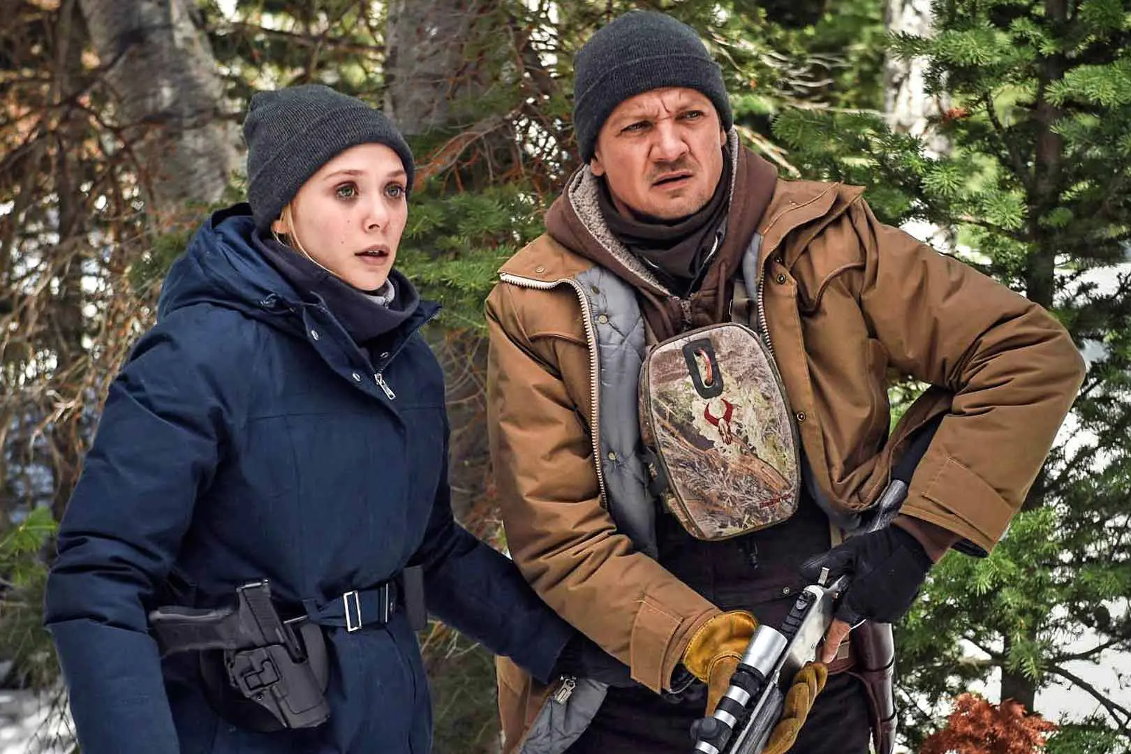 Jeremy Renner ve filmu Wind River