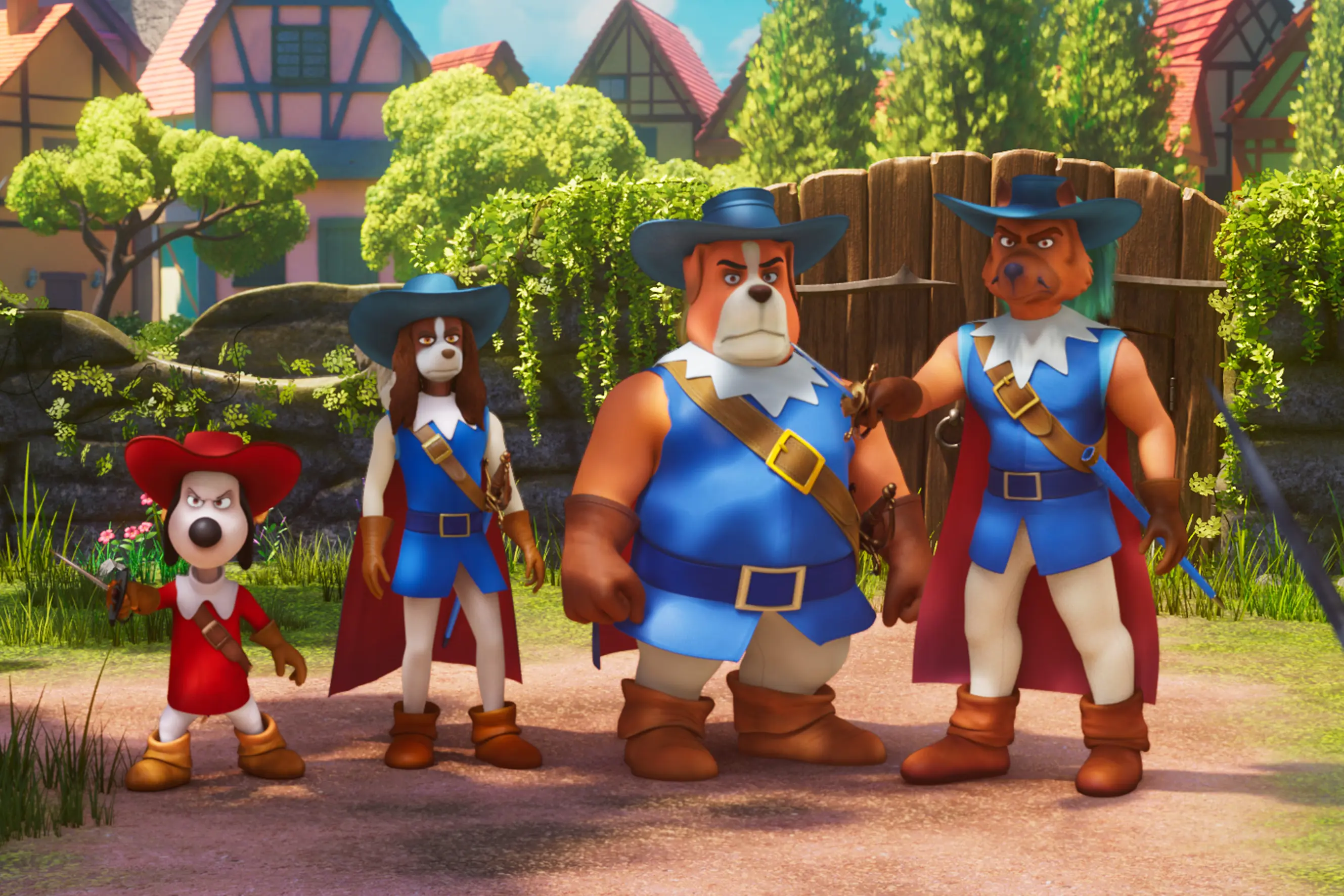 Haftaňan a tři mušteriéři