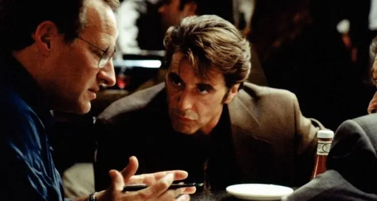 Michael Mann (vlevo) a Al Pacino