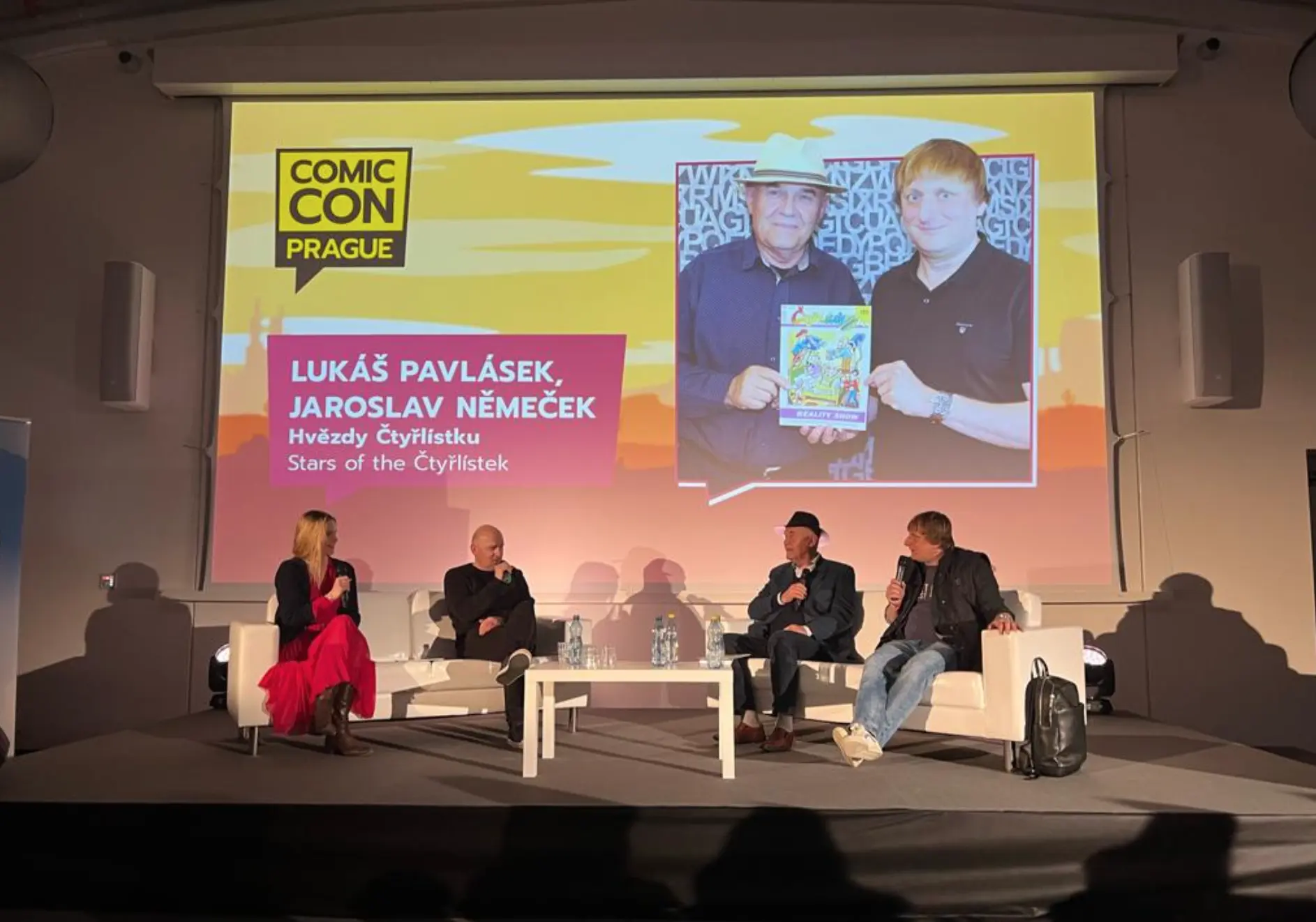 ComicCon 2023: Čtyřlístek beseda