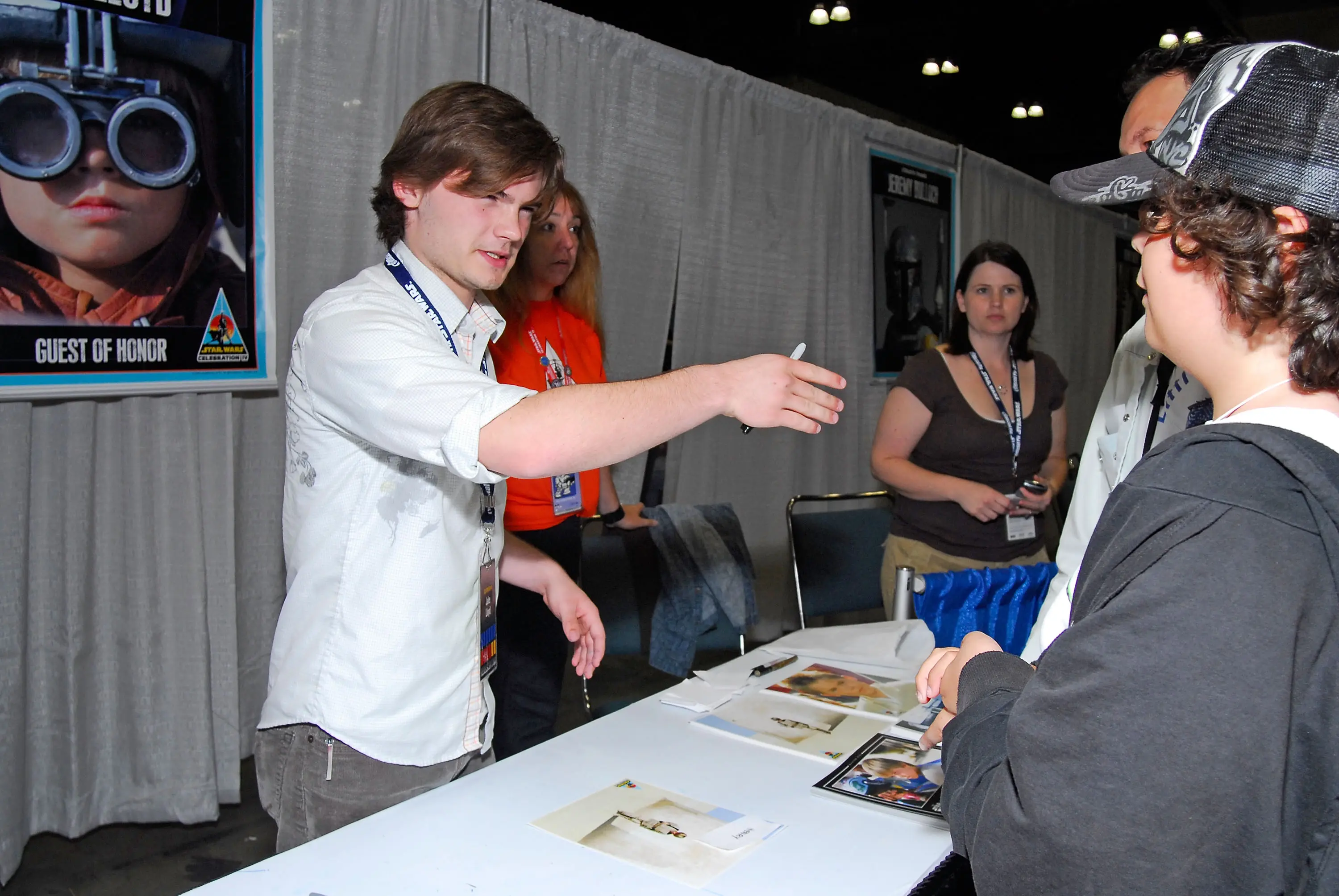 Jake Lloyd na Star Wars Convention Celebration v roce 2007