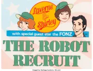 Laverne & Shirley with the Fonz