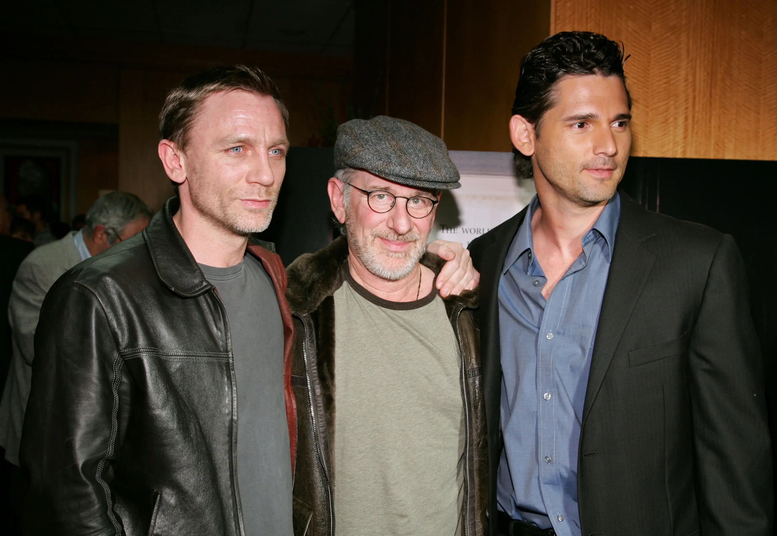 Daniel Craig, Steven Spielberg a Eric Bana