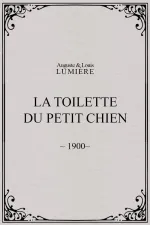 La toilette du petit chien