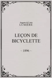 Leçon de bicyclette