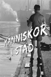 Människor i stad