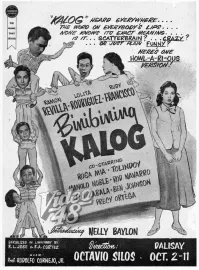 Binibining kalog