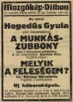 A Munkászubbony