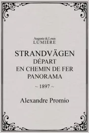 Saltsjöbaden: départ en chemin de fer, panorama