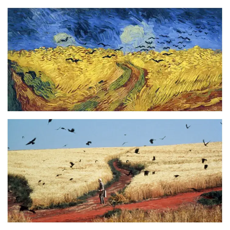 Havrani nad obilným polem / Sny Akiry Kurosawy